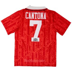 1992-94 Maillot Retro Vintage Manchester United Home Cantona (1)