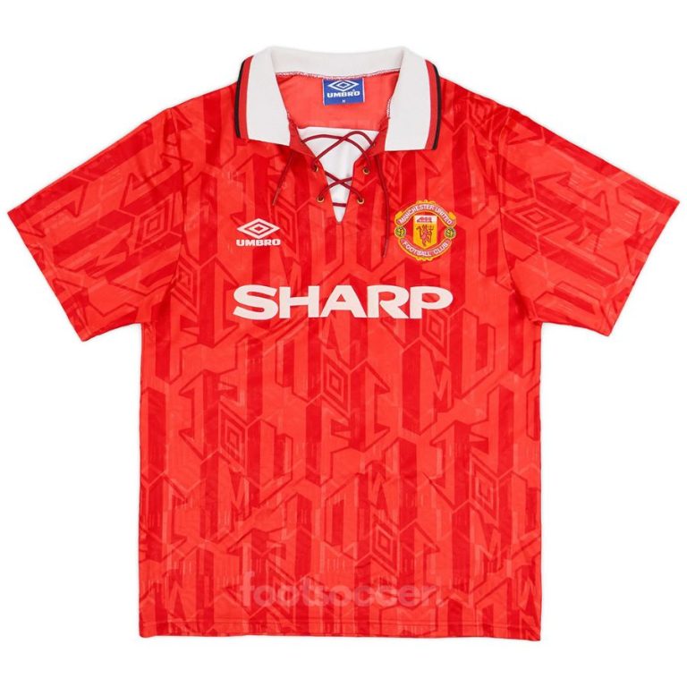 1992-94 Maillot Retro Vintage Manchester United Home Cantona (2)