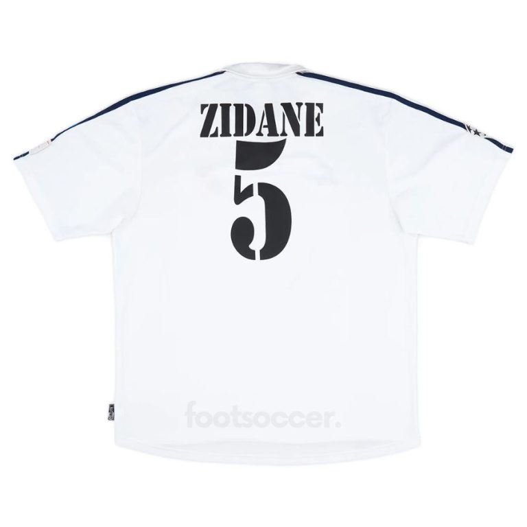 2002-03 MAILLOT RETRO VINTAGE REAL MADRID ZIDANE (1)