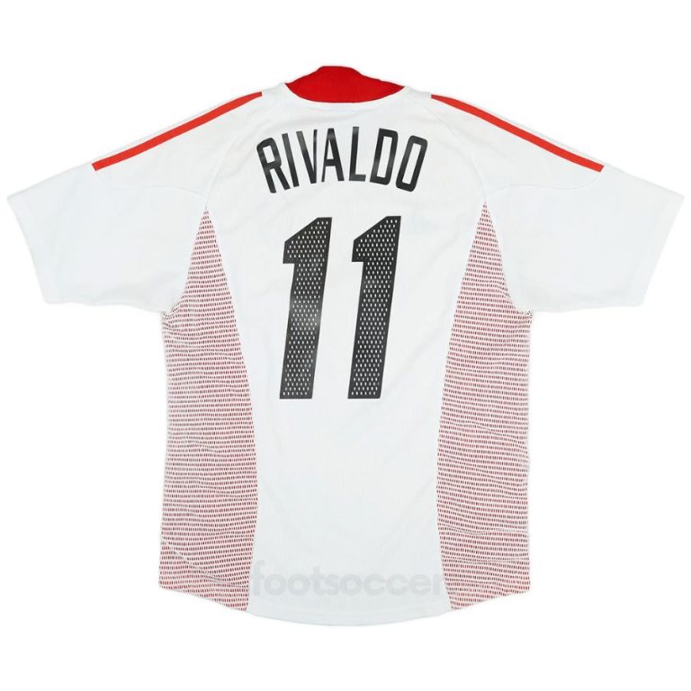 2002-03 Maillot Retro Vintage Milan AC Away Rivaldo