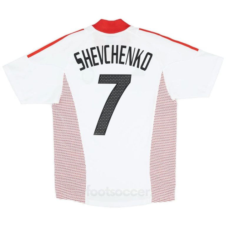 2002-03 Maillot Retro Vintage Milan AC Away Shevchenko (1)