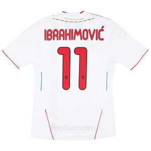 2011-12 Maillot Retro Vintage Milan AC Away Ibrahimovic (1)