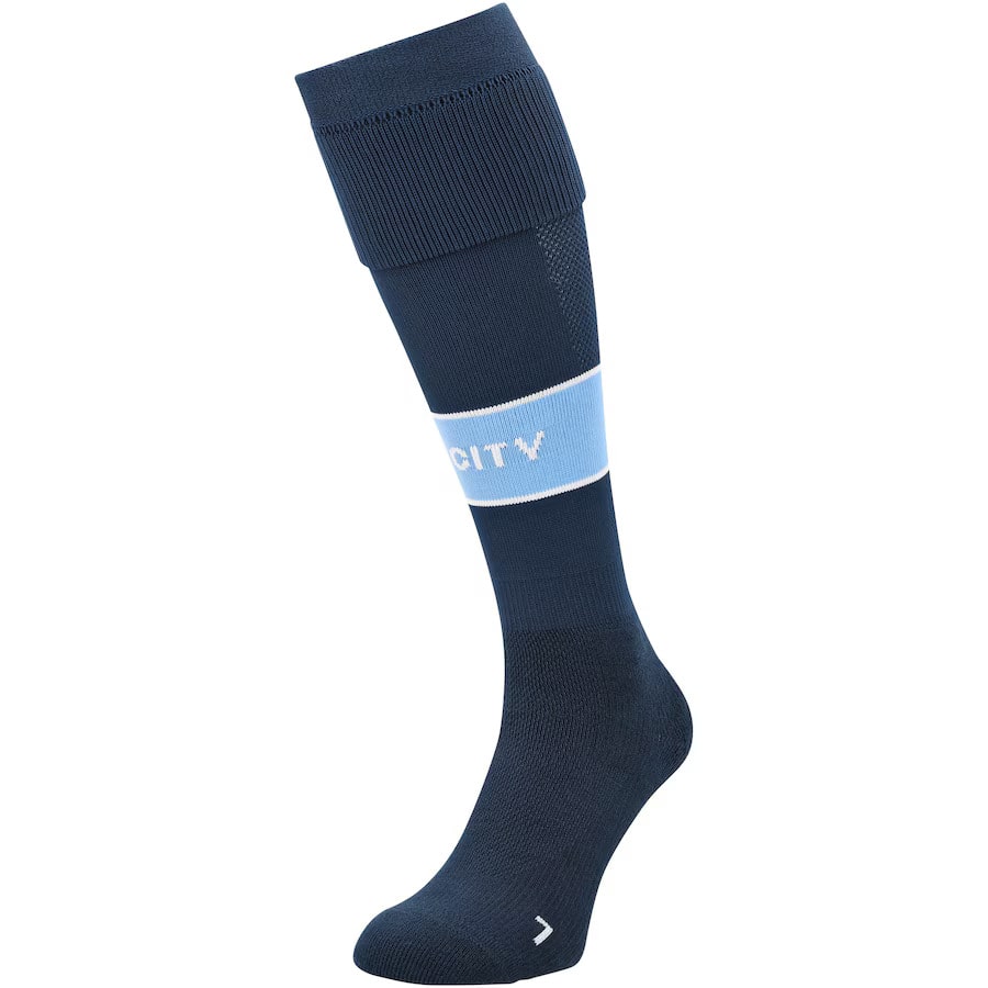 Chaussettes Manchester City Domicile 2024 2025 (1)-min