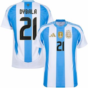 Argentina Home Jersey 2024 2025 Dybala (1)