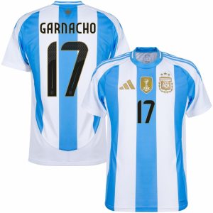 Argentina Home Jersey 2024 2025 Garnacho (1)
