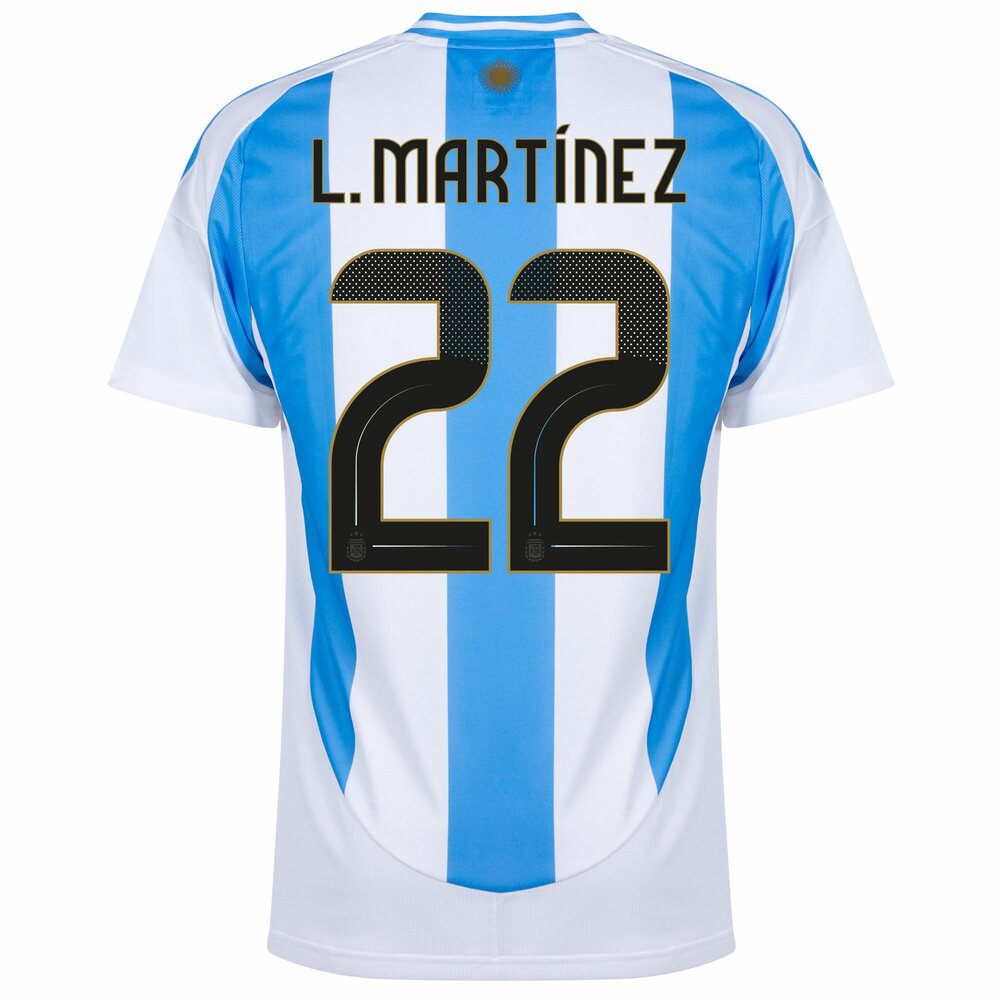 Maillot Argentine Domicile 2024 2025 Lautaro Martinez (2)