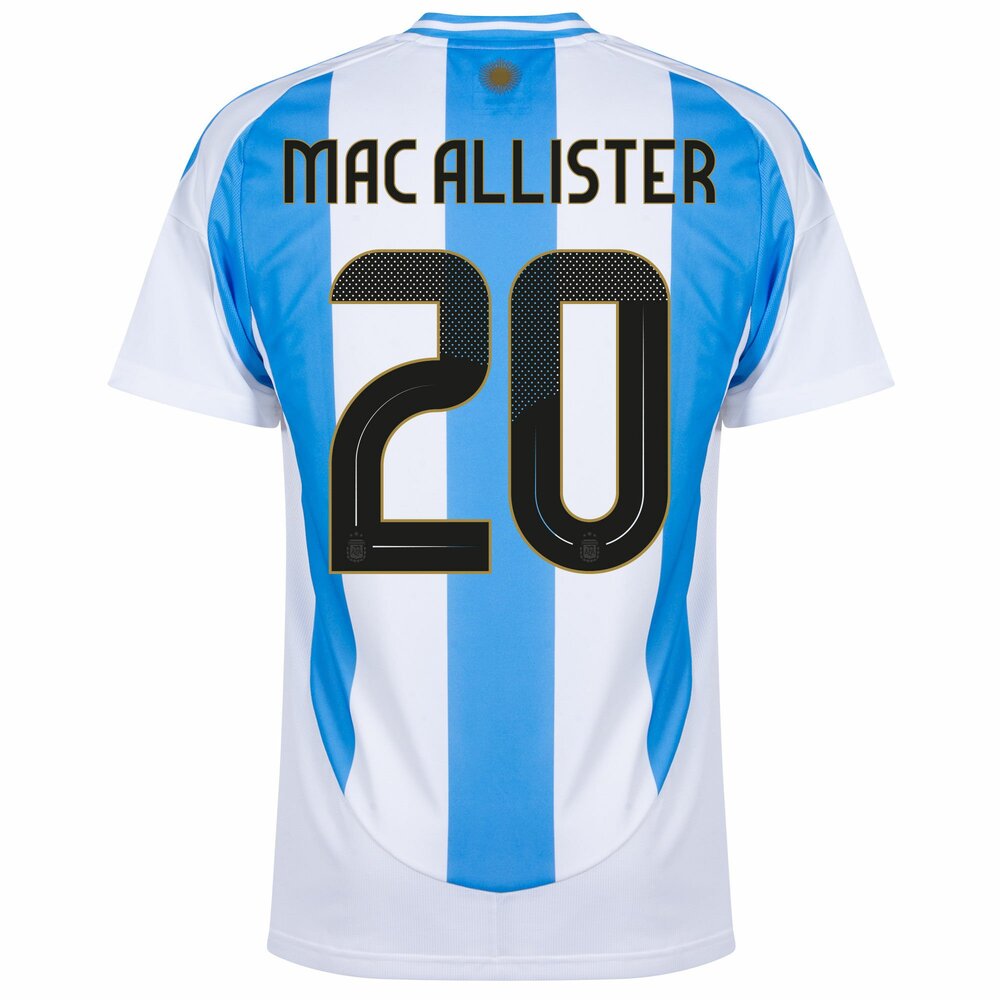 Maillot Argentine Domicile 2024 2025 Mac Allister (3)