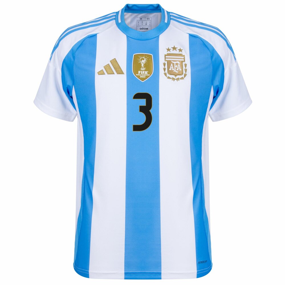 Maillot Argentine Domicile 2024 2025 Tagliafico (3)