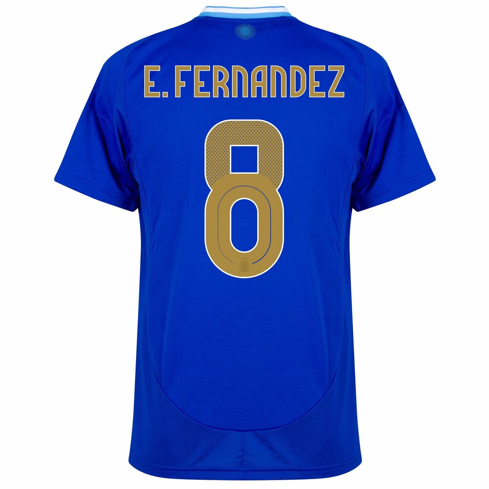 Maillot Argentine Exterieur 2024 2025 Fernandez (2)
