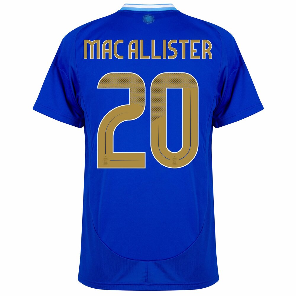 Maillot Argentine Exterieur 2024 2025 Mac Allister (2)