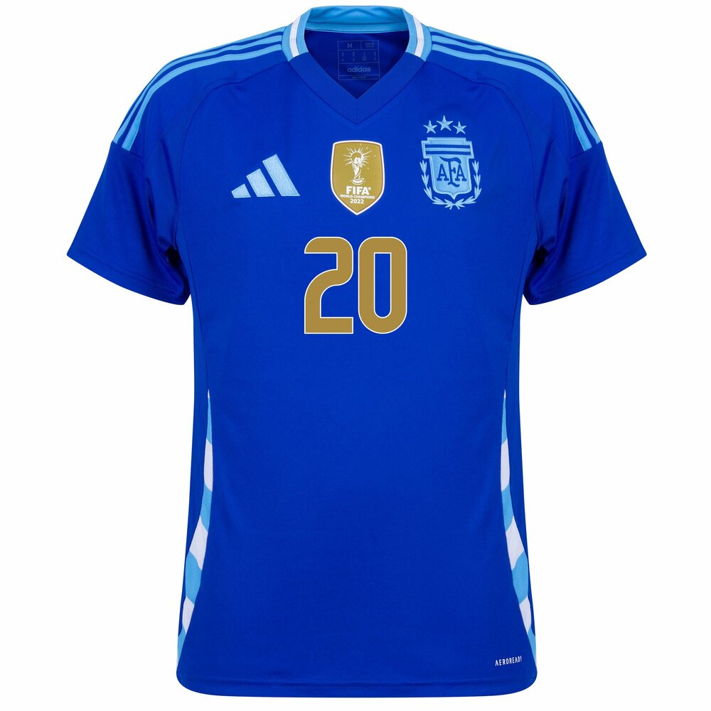 Maillot Argentine Exterieur 2024 2025 Mac Allister (3)