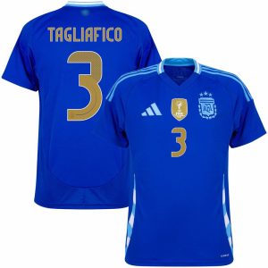 Argentina Away Jersey 2024 2025 Tagliafico (1)