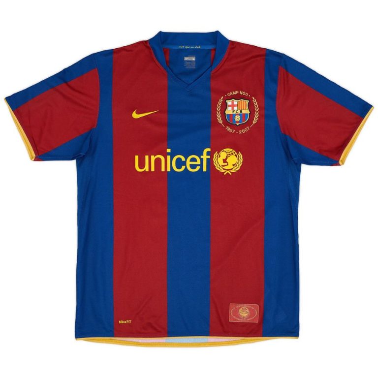 Maillot Barca Domicile 2007-2008 Henry (2)