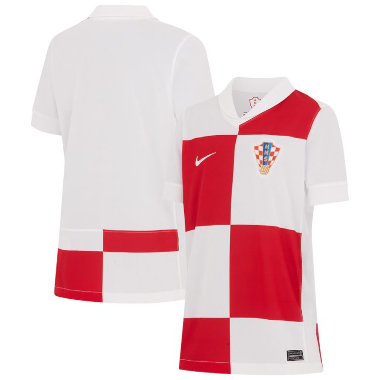 Maillot Enfant Croatie Domicile Euro 2024 (1)