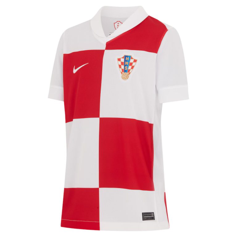 Maillot Enfant Croatie Domicile Euro 2024 (2)