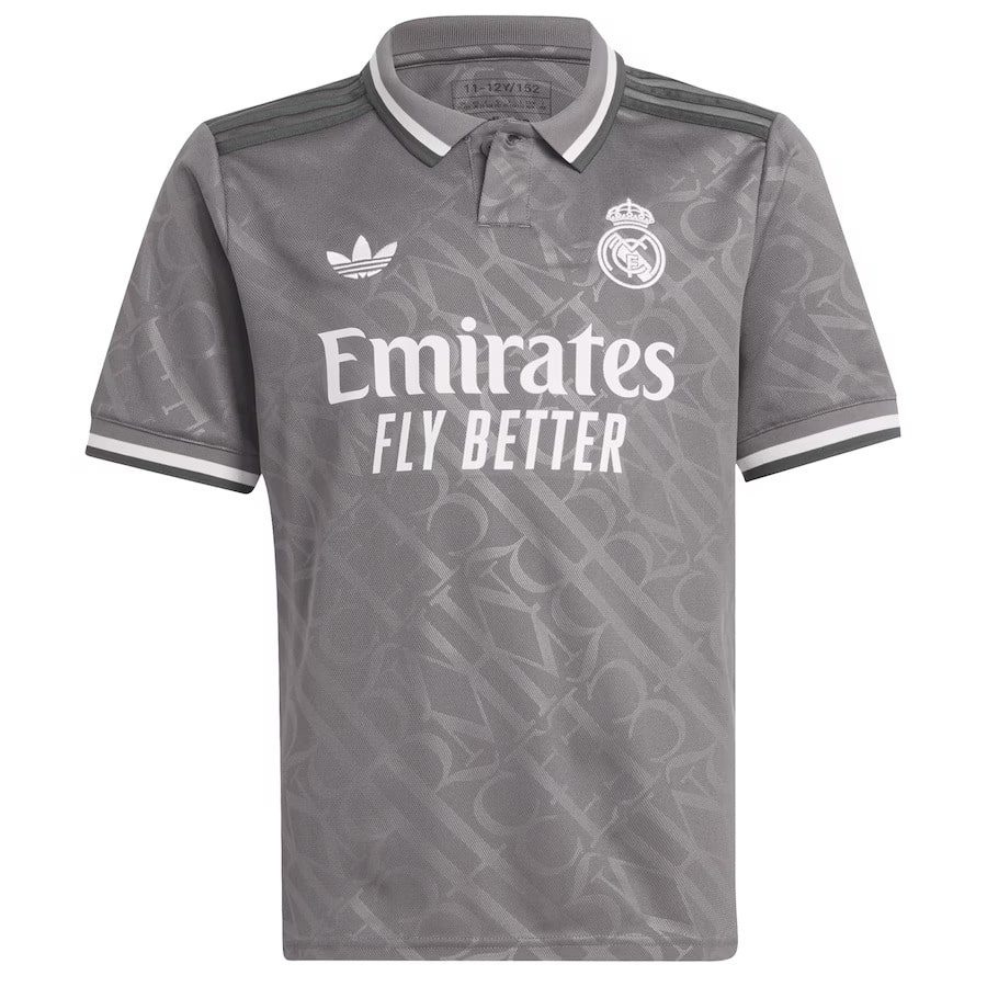 Maglia Terzo Bambino Real Madrid 2024 2025 Calcio professionistico