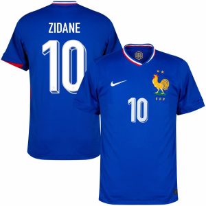 Maillot Equipe de France Domicile Euro 2024 Zidane (1)