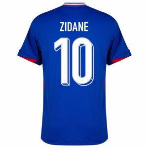 Maillot Equipe de France Domicile Euro 2024 Zidane (3)