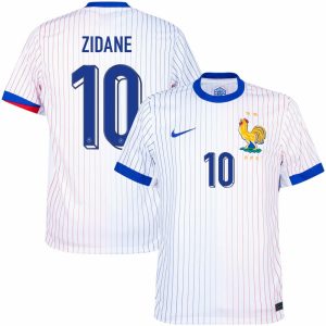 Maillot Equipe de France Exterieur Euro 2024 Zidane (1)