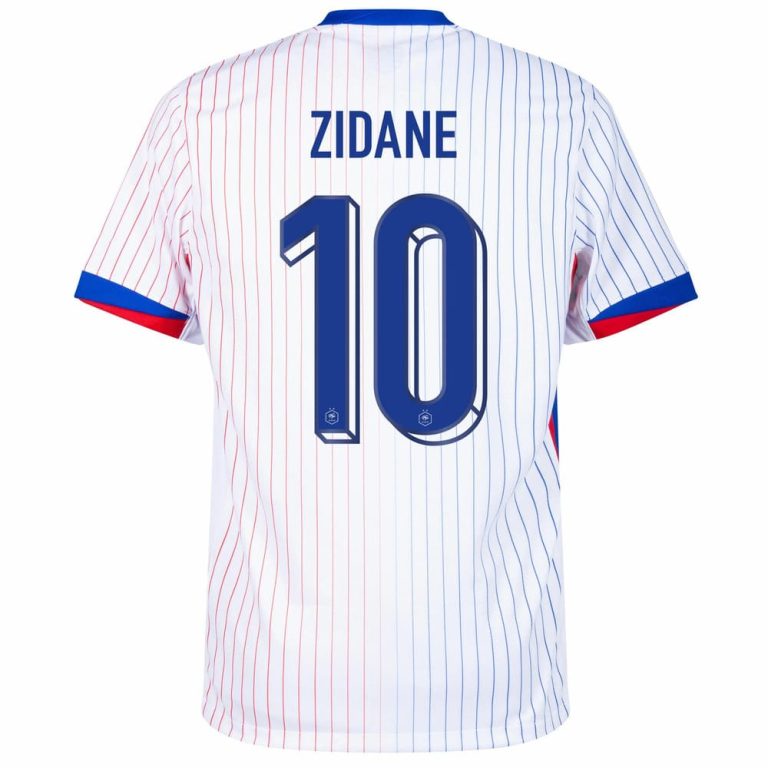 Maillot Equipe de France Exterieur Euro 2024 Zidane (2)