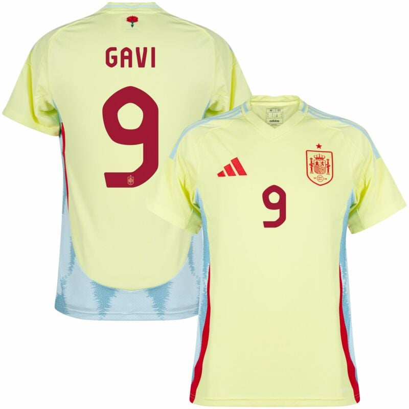 Maillot Espagne Exterieur Euro 2024 Gavi (1)