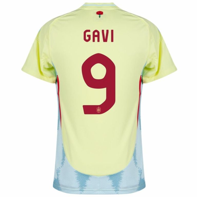 Maillot Espagne Exterieur Euro 2024 Gavi (2)