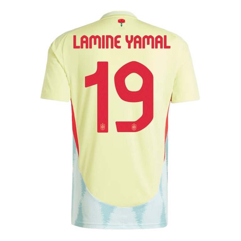 Maillot Espagne Exterieur Euro 2024 Lamine Yamal (2)