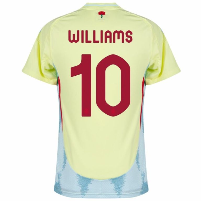 Maillot Espagne Exterieur Euro 2024 Williams (2)