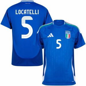 Maillot Italie Domicile 2024 2025 Locatelli (1)