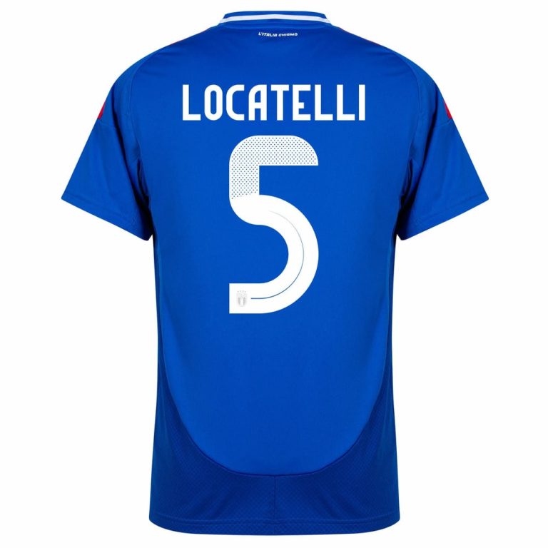 Maillot Italie Domicile 2024 2025 Locatelli (2)