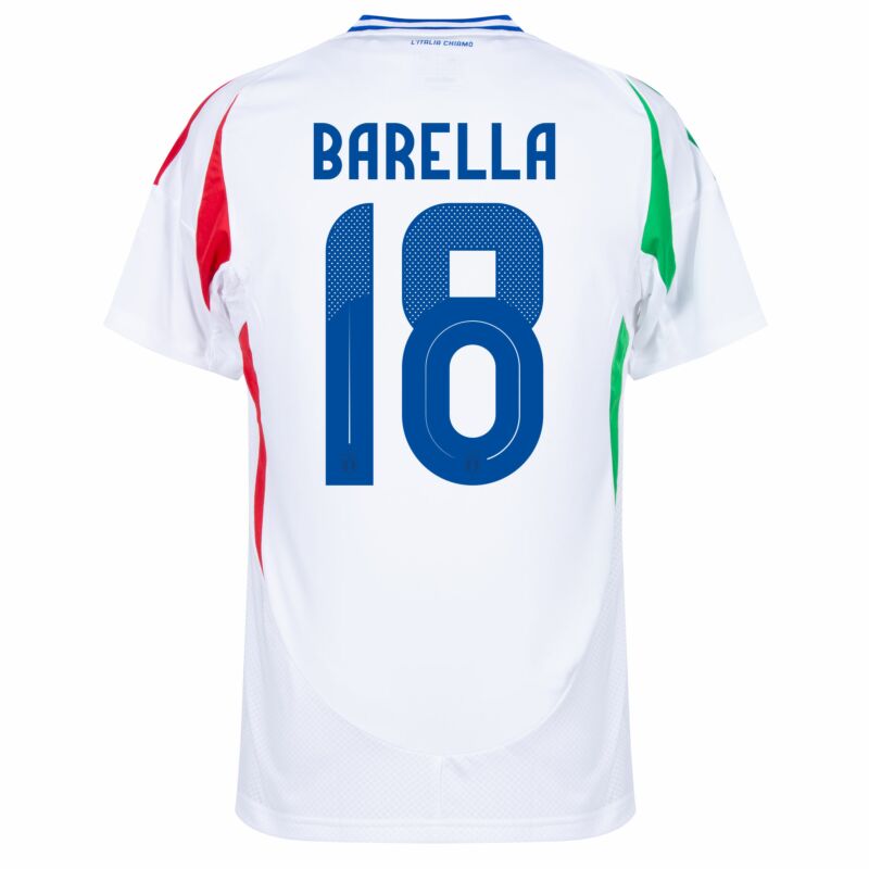 Maillot Italie Exterieur 2024 2025 Barella (1)