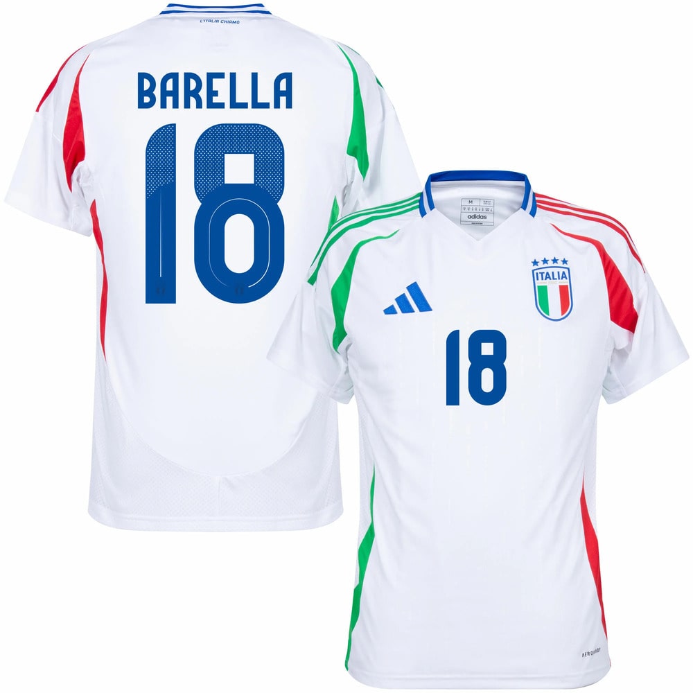 Maillot Italie Exterieur 2024 2025 Barella (1)