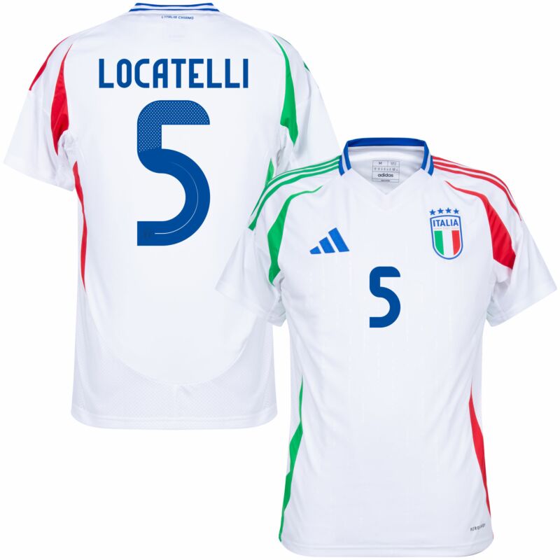 Maillot Italie Exterieur 2024 2025 Locatelli (1)