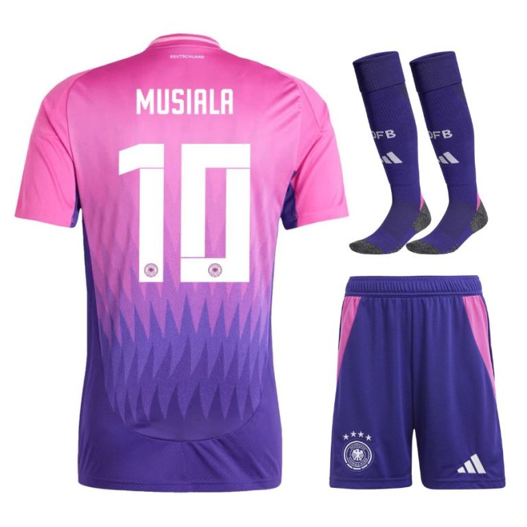 Maillot Kit Enfant Allemagne Exterieur Euro 2024 Musiala