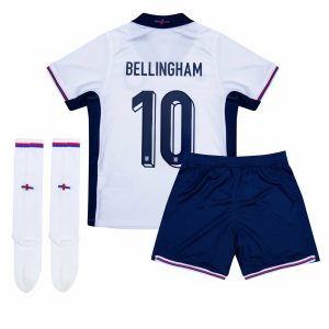Youth England Home Euro 2024 Bellingham Jersey Kit (1)