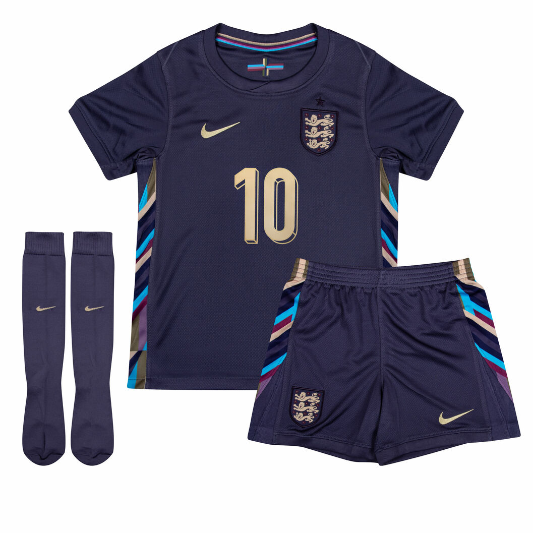 Maillot Kit Enfant Angleterre Exterieur Euro 2024 Bellingham (2)