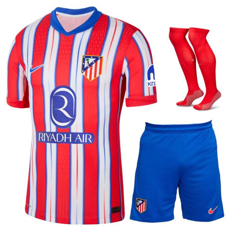 Maillot Kit Enfant Atletico Madrid 2024 2025 Domicile-