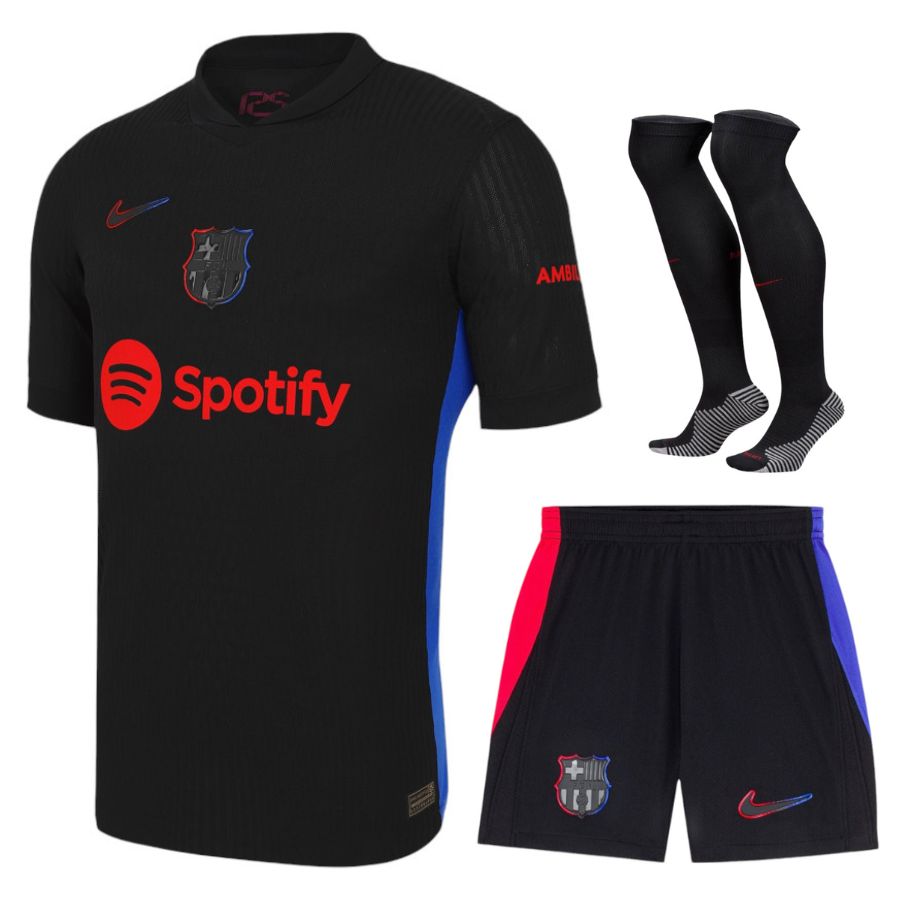 Barca 2024 2025 Away Kids Kit Jersey | Foot Soccer Pro