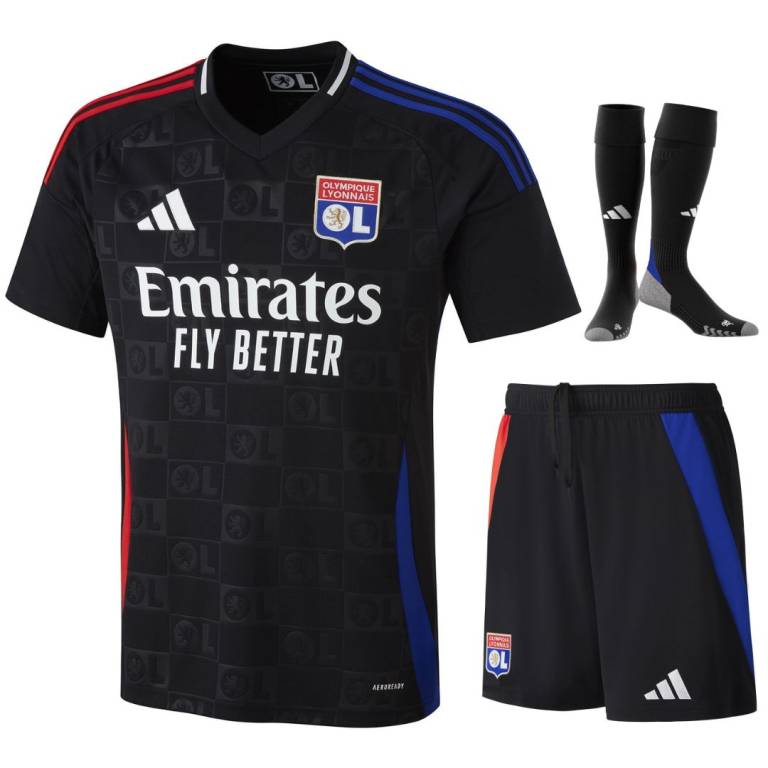 Maillot Kit Enfant OL Exterieur 2024 2025_