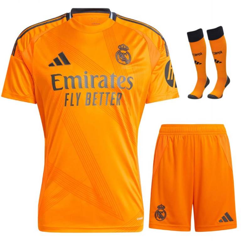 Maillot Kit Enfant Real Madrid 2024 2025 Exterieur-