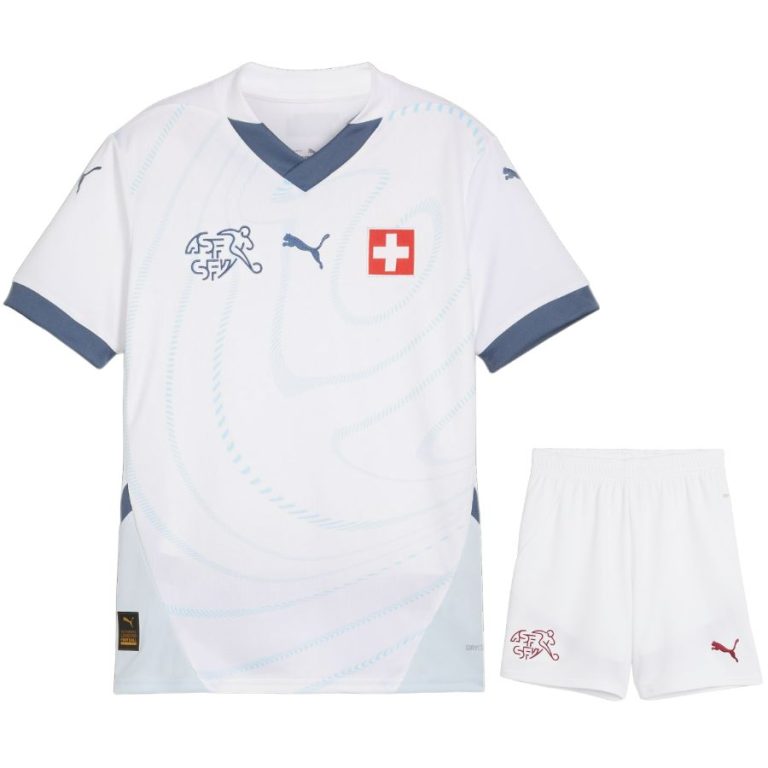 Maillot Kit Enfant Suisse Exterieur Euro 2024 (1)