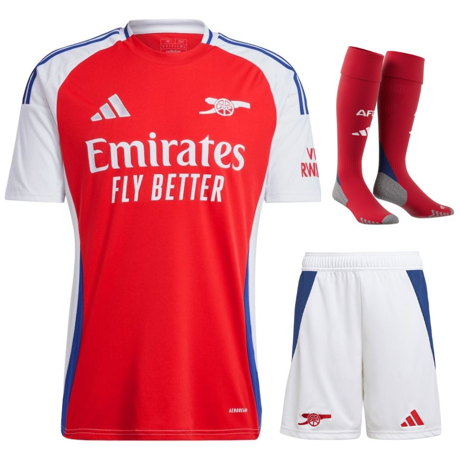 Camiseta Arsenal Primera Equipación Infantil 2024 2025 Fútbol de pie