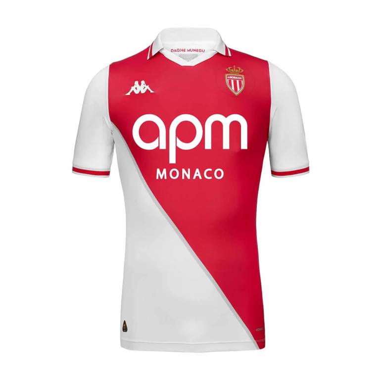 Maillot Match AS Monaco Domicile 2024 2025