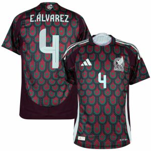 Maillot Mexique Domicile 2024 2025 Alvarez (1)