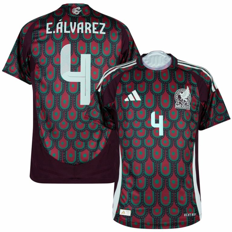 Mexico Home Jersey 2024 2025 Alvarez Foot Soccer Pro