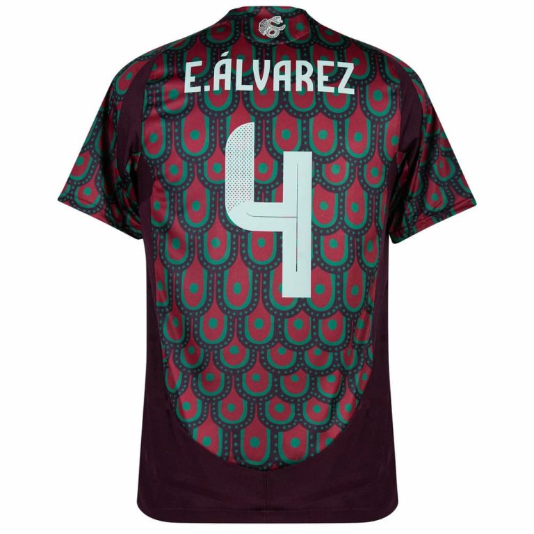 Mexico Home Jersey 2024 2025 Alvarez Foot Soccer Pro