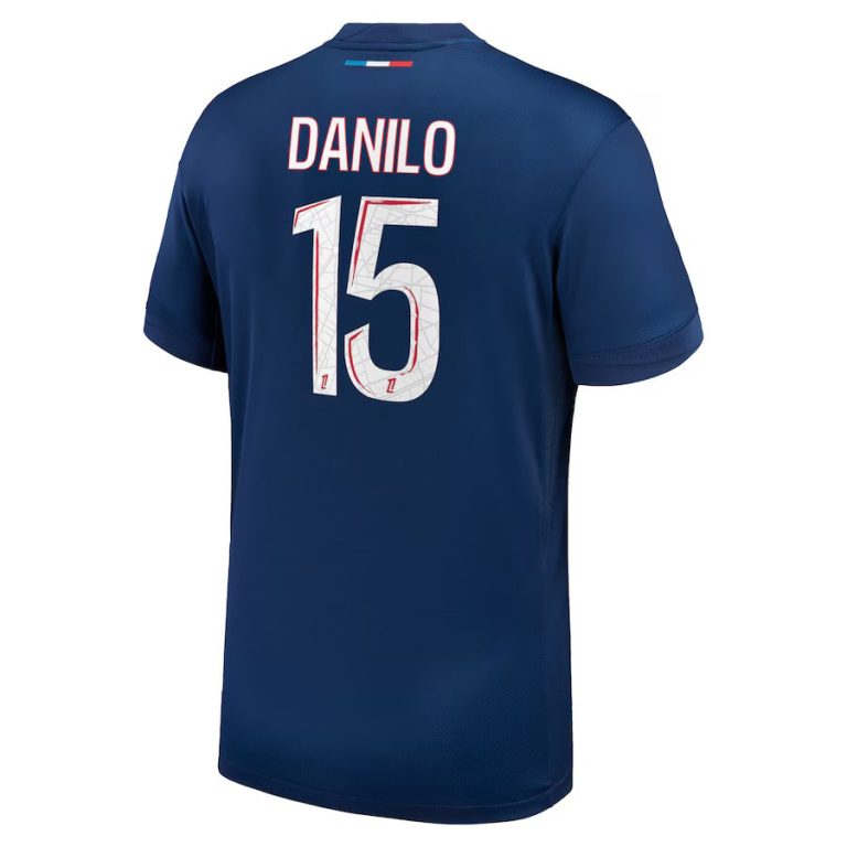 Maillot PSG Domicile 2024 2025 Danilo (2)