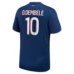 Maillot PSG Domicile 2024 2025 Dembele (2)