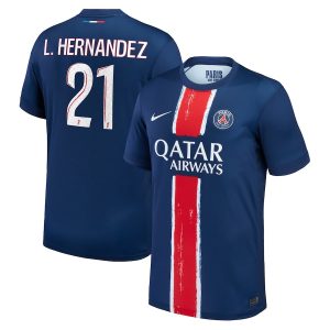 Maillot PSG Domicile 2024 2025 Hernandez (1)