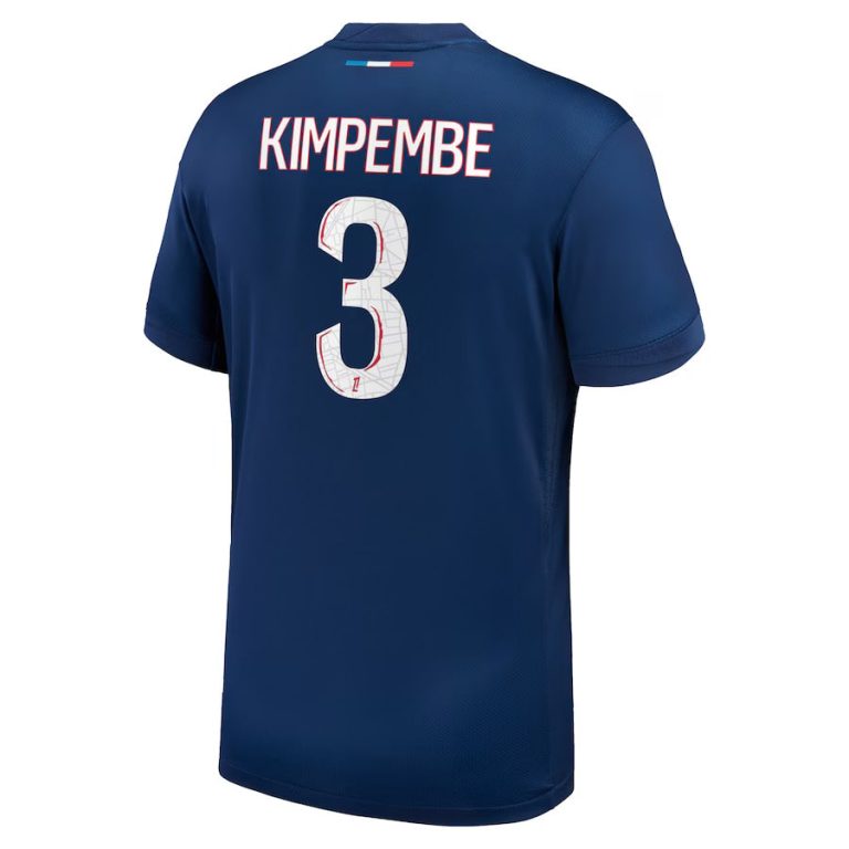 Maillot PSG Domicile 2024 2025 Kimpembe (2)